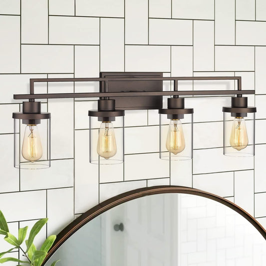 4/5/6-Light Vintage Bathroom Vanity Light