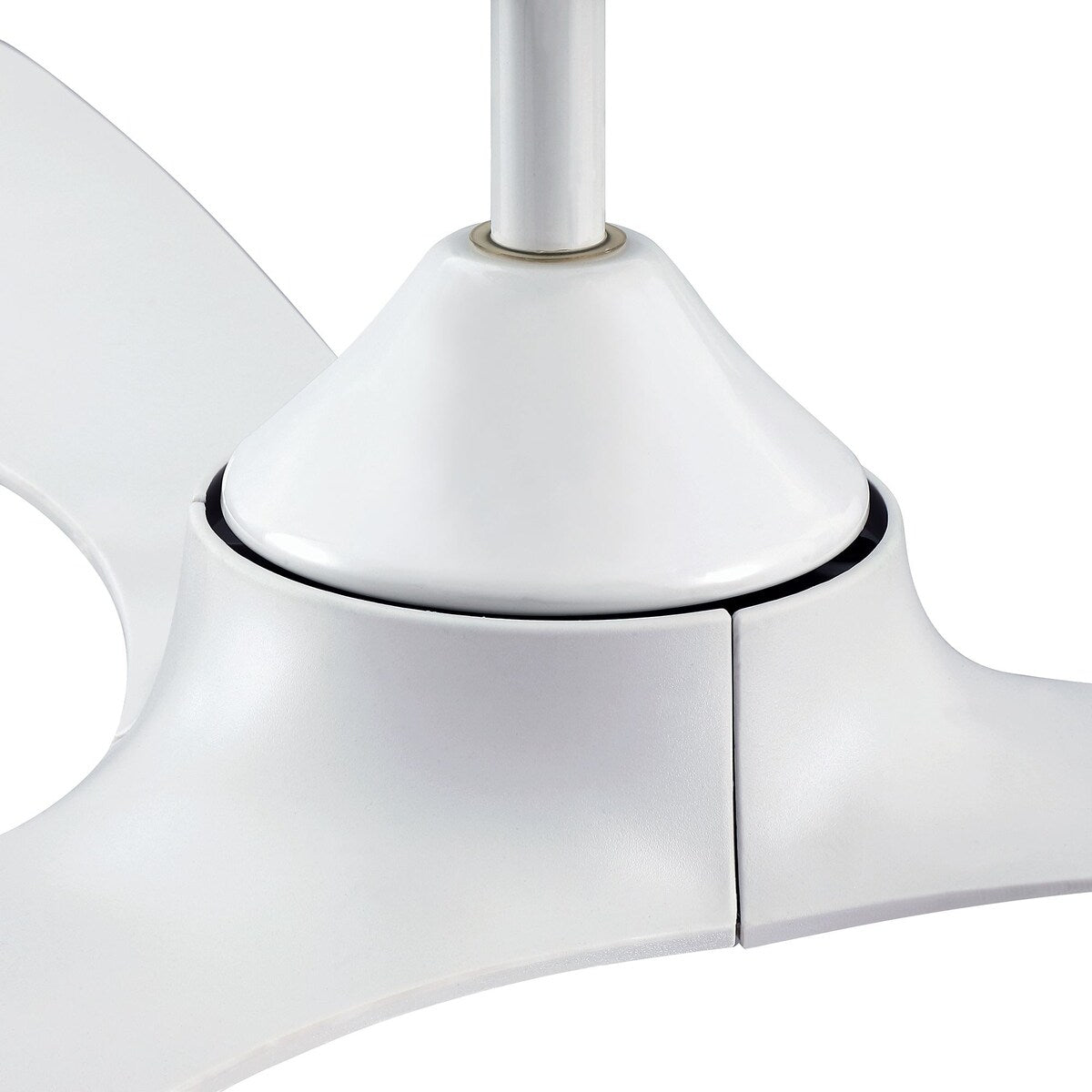 56 Modern Black 3-Blade Propeller DC Ceiling Fan with Remote