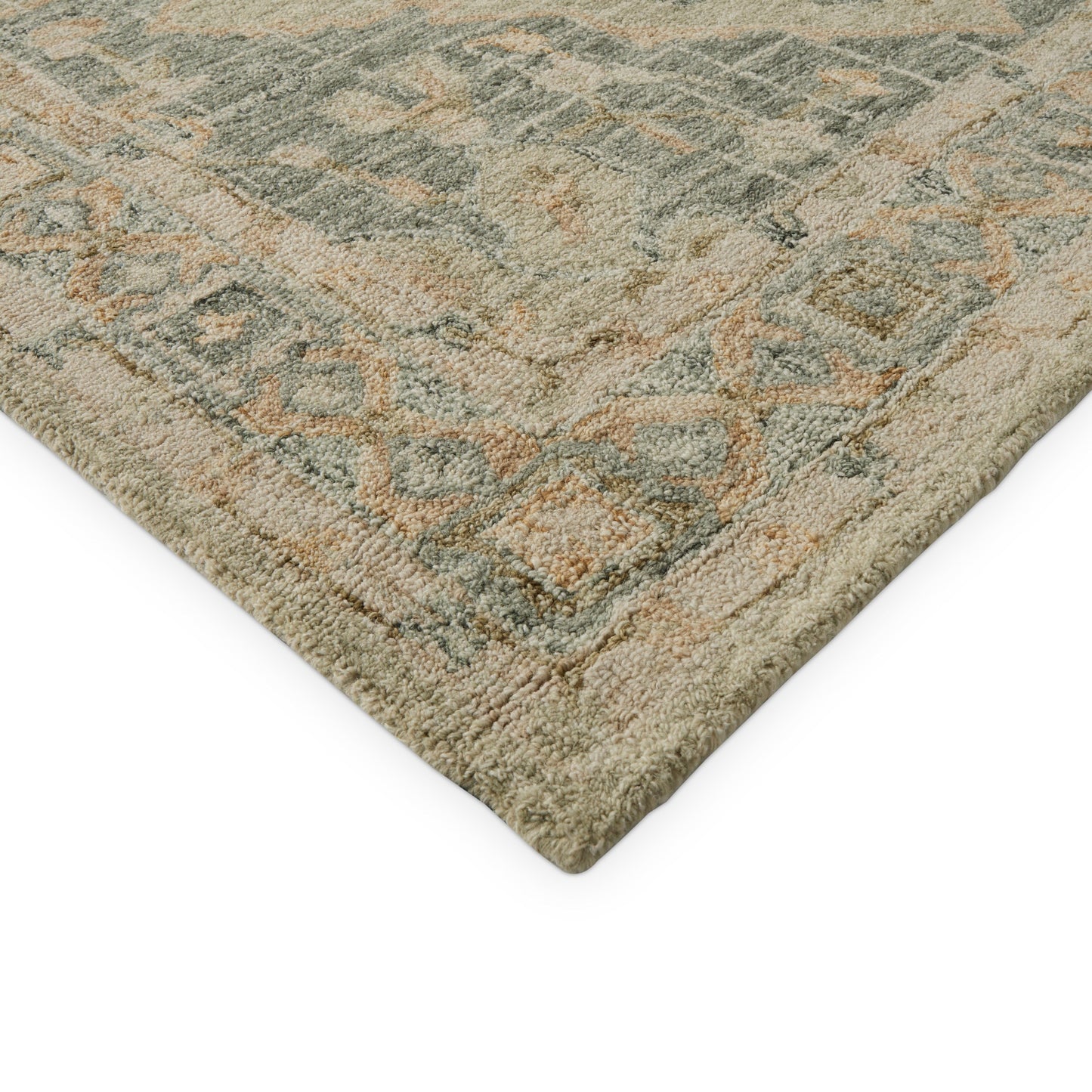 Alexander Home Hand-hooked Traditional Mosaic Wool Rug