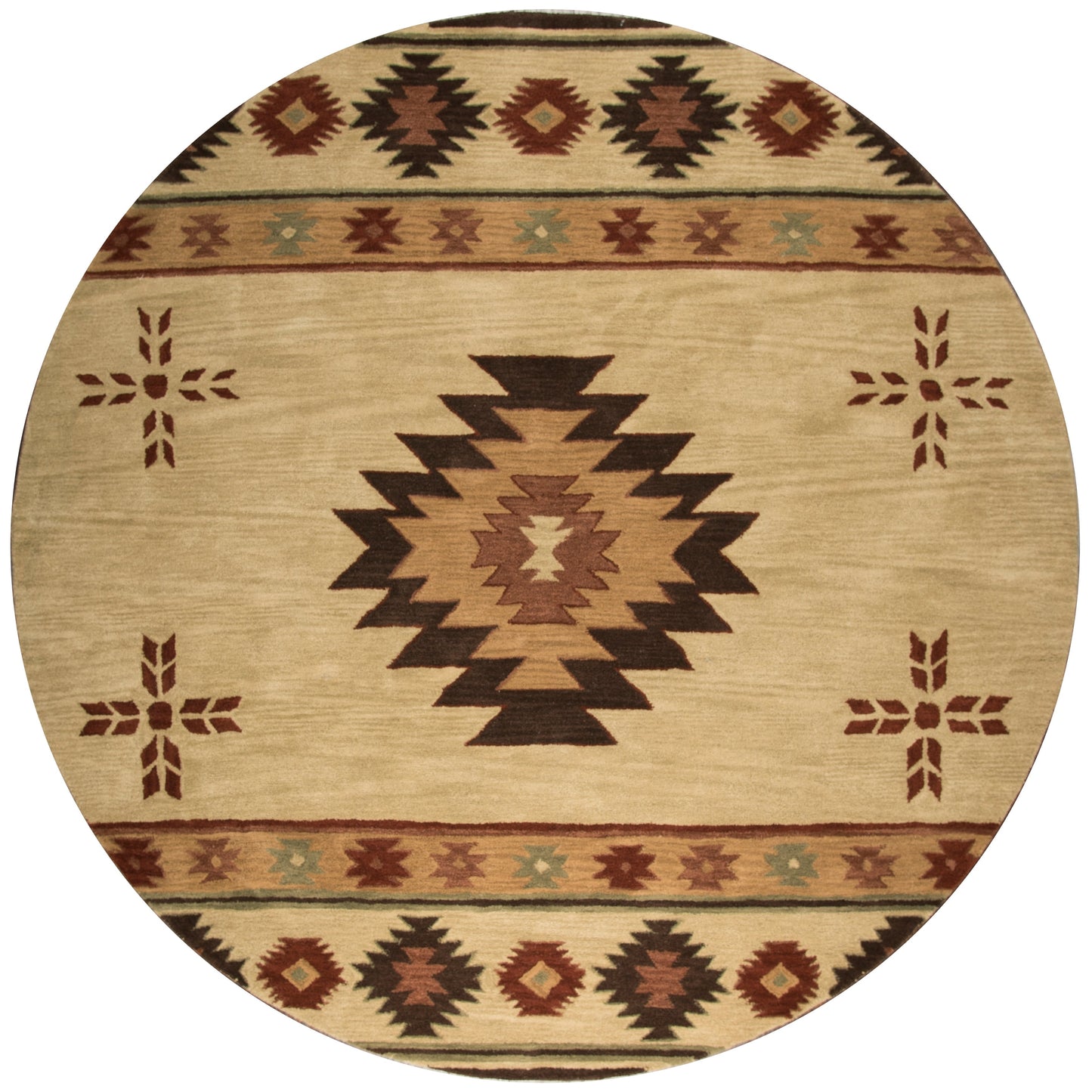 Alora Decor Ryder Southwestern Hand-tufted Wool Rug