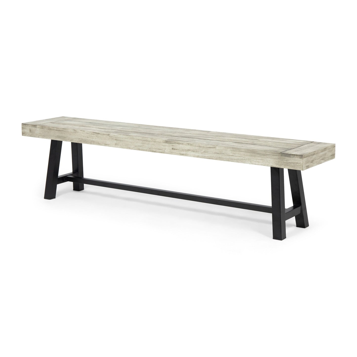 Carlisle Acacia Wood Outdoor Bench by Christopher Knight Home