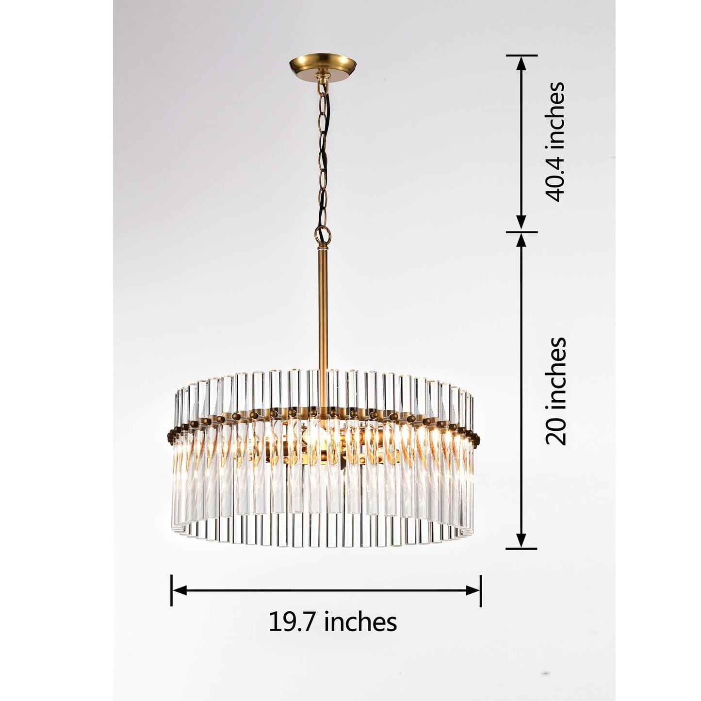 Casandra 5-light Crystal Chandelier