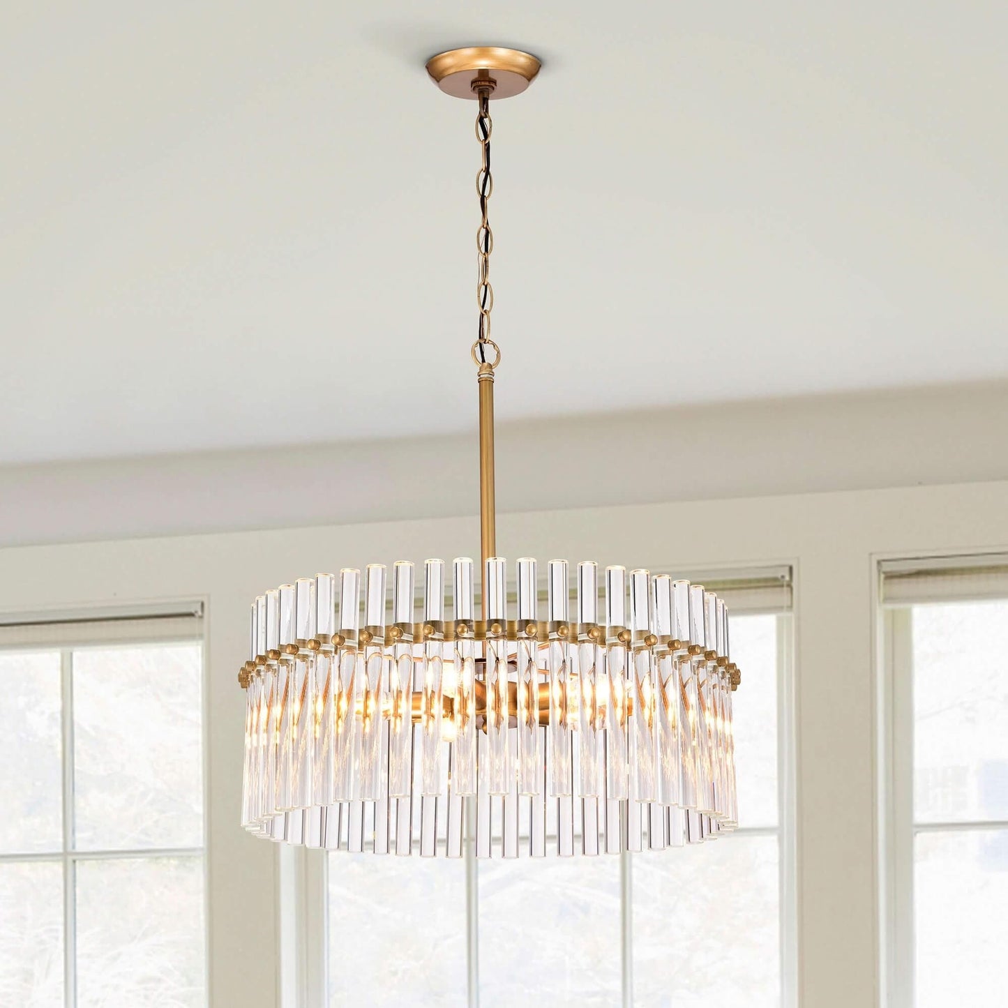Casandra 5-light Crystal Chandelier