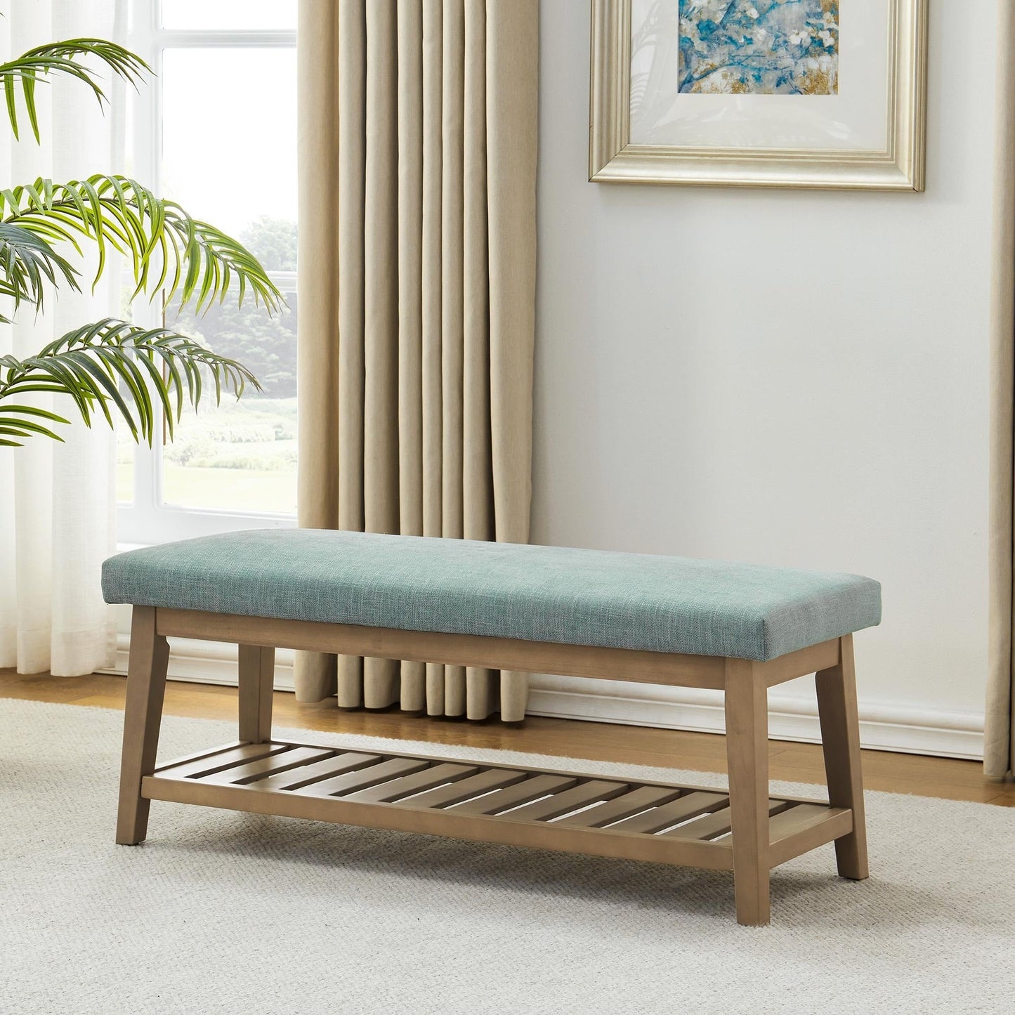 Entryway Shoe Bench Storage Bench Upholstered Bench