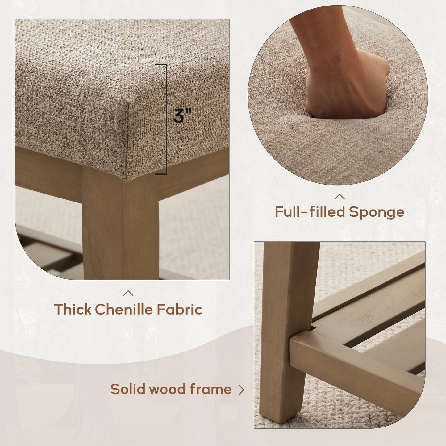 Entryway Shoe Bench Storage Bench Upholstered Bench