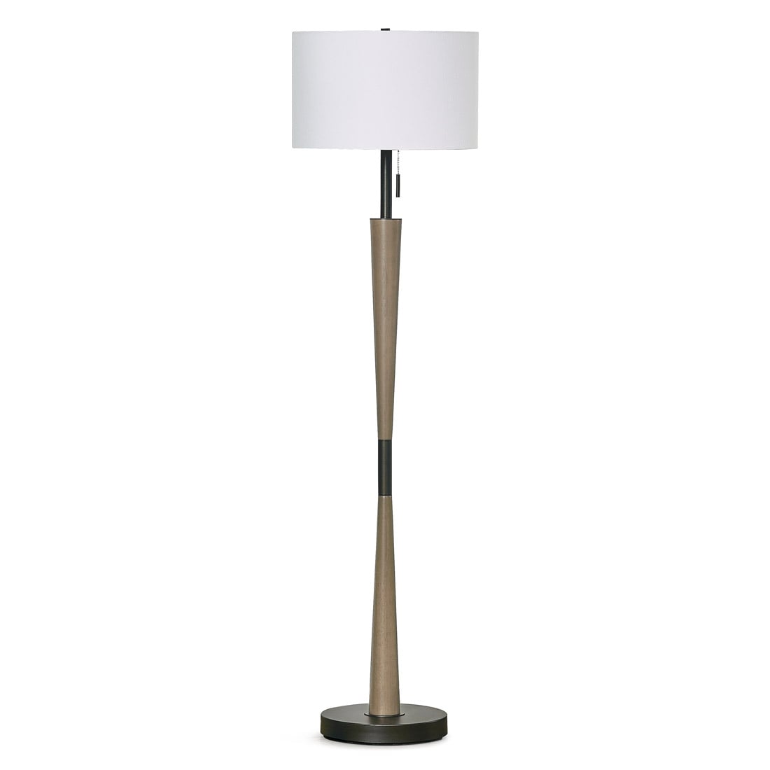 HOMEGLAM Century 61H Wood Floor lamp