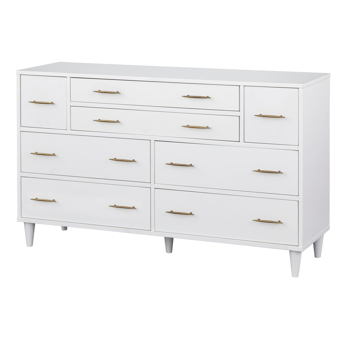 Lifestorey Ana 8-Drawer Mid-Century Modern Dresser