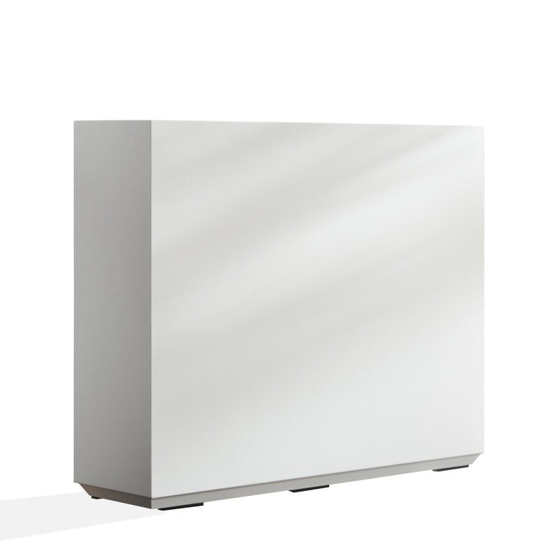 Metallic Heavy Planter for Outdoor Plants, 38Lx10Wx30H Inches Tall and Long Metal Divider Planter Box - 38x30x10