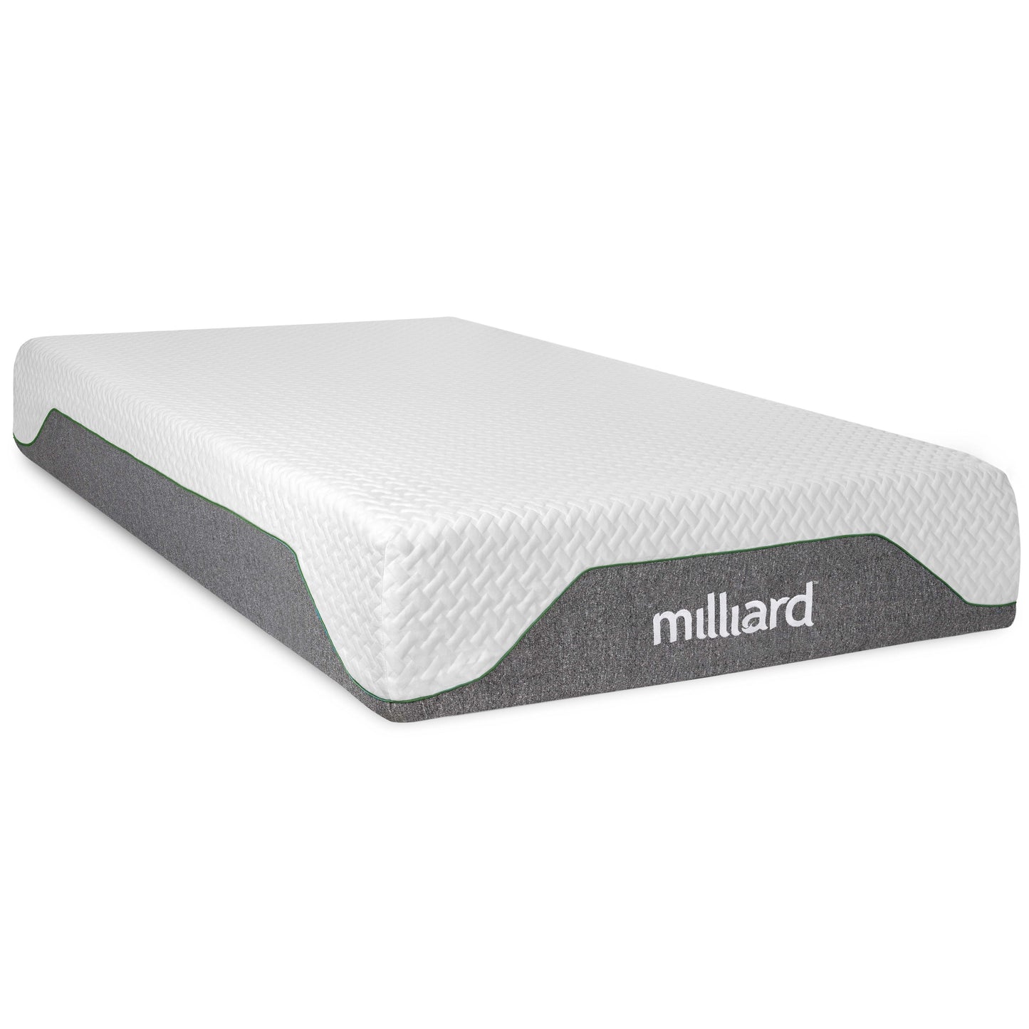 Milliard Memory Foam Mattress 10 inch Firm, Bed-in-a-Box/Pressure Relieving, Classic