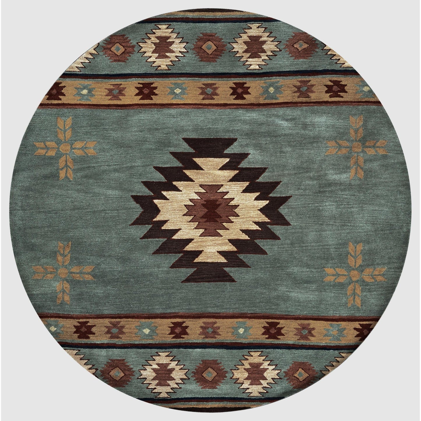 Alora Decor Ryder Southwestern Hand-tufted Wool Rug