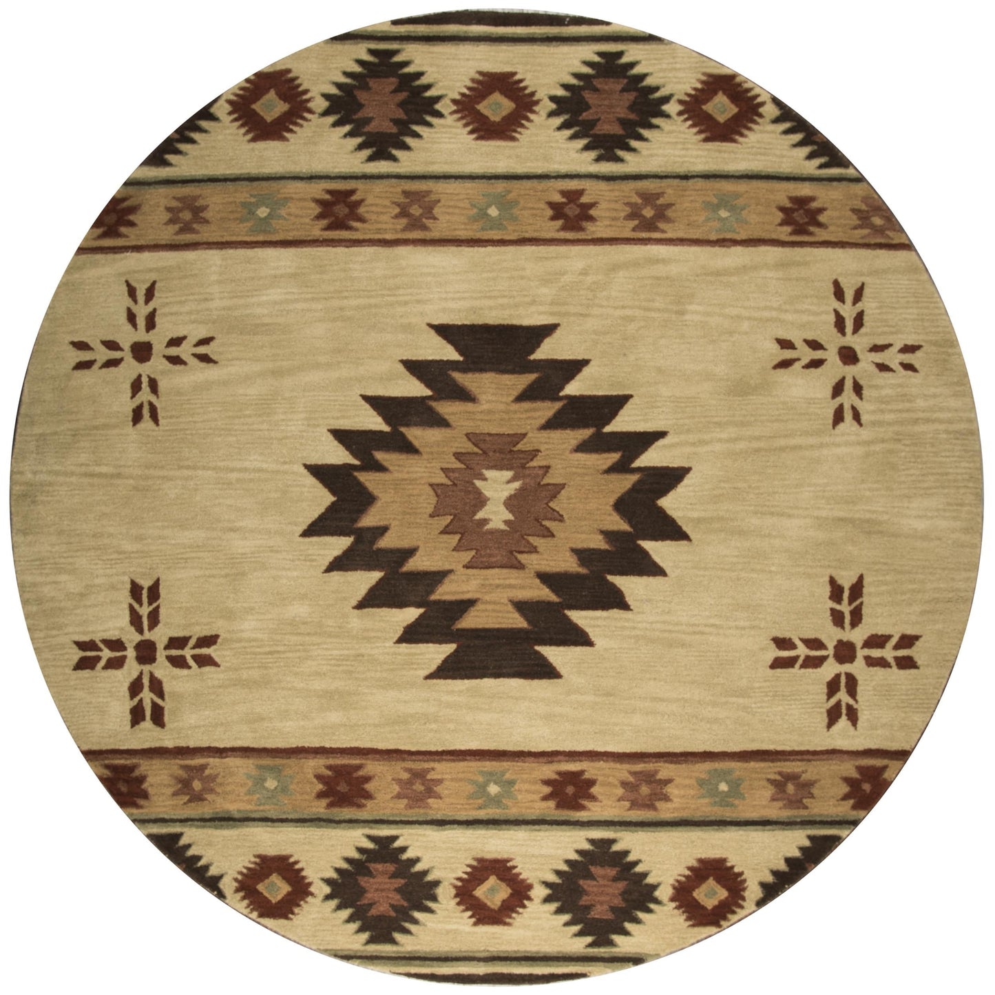 Alora Decor Ryder Southwestern Hand-tufted Wool Rug