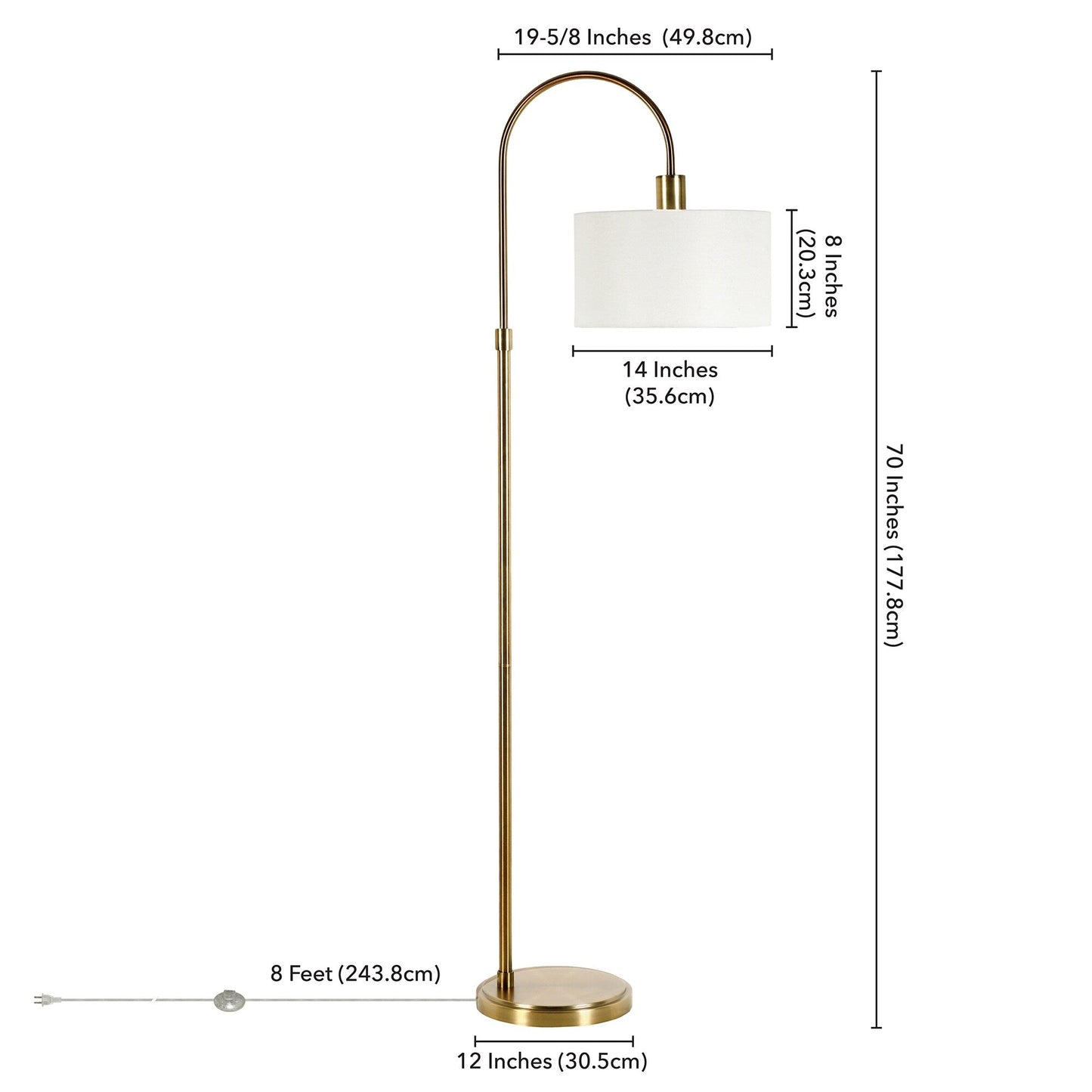 Veronica Arc Floor Lamp