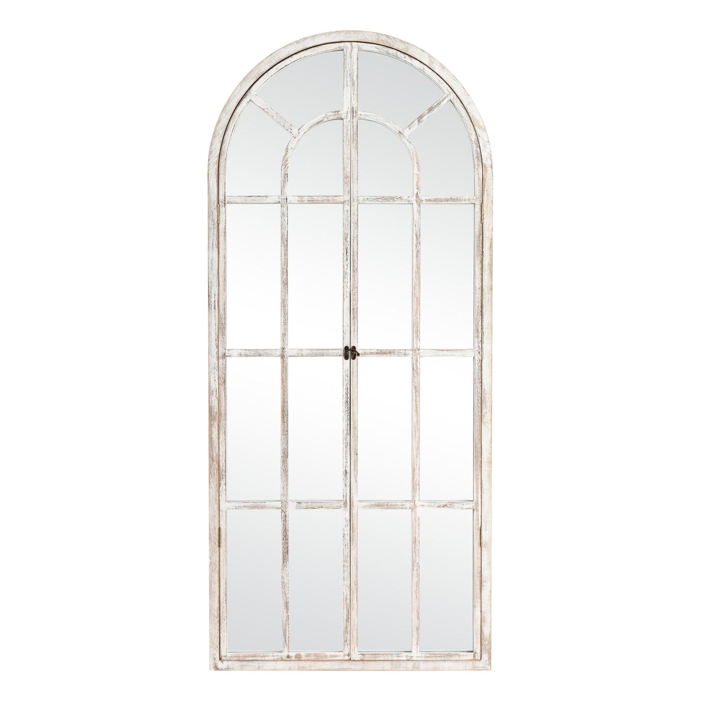 Window Mirror Arched Wood Mirror 71'' L*31'' W