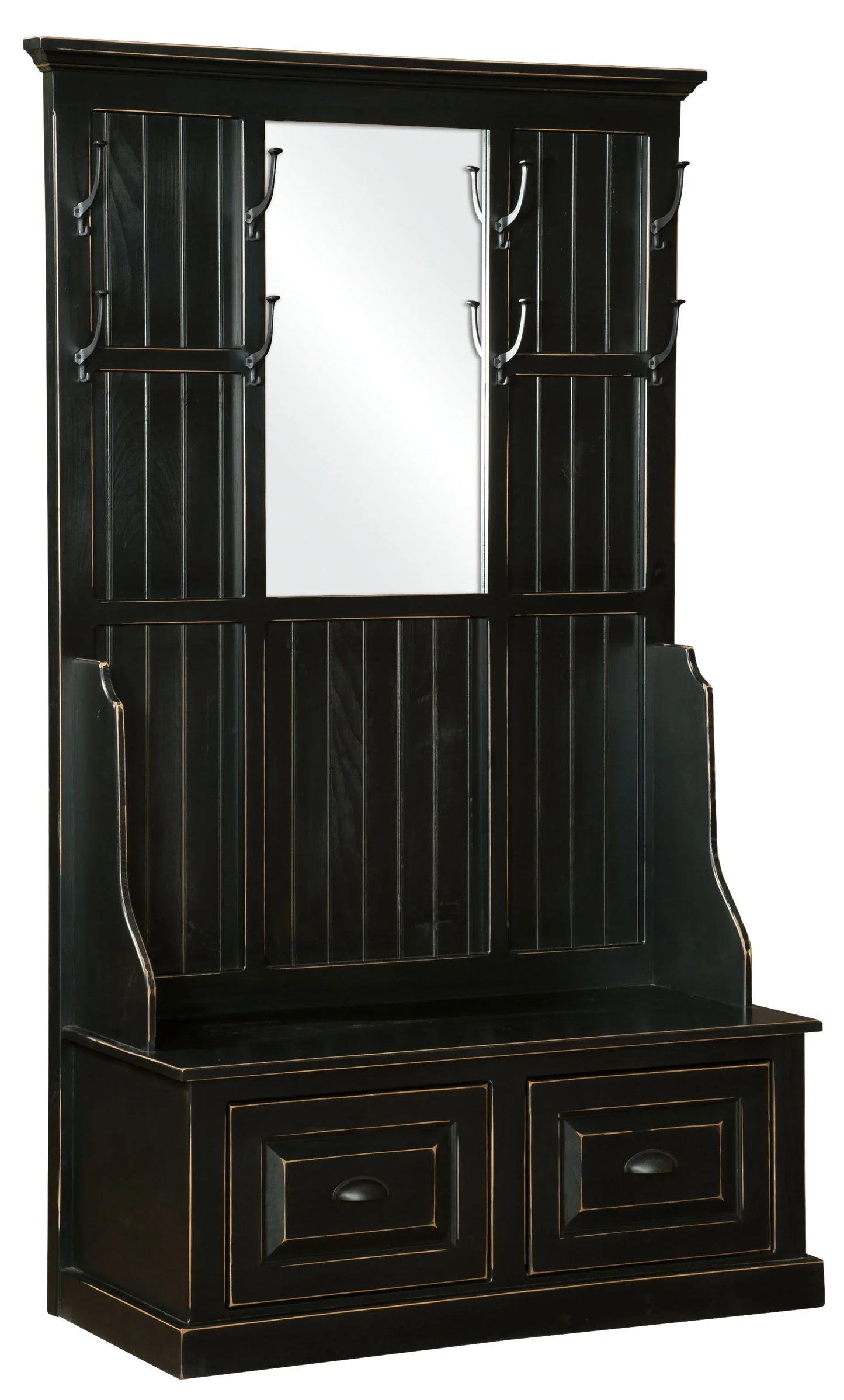 Portemanteau avec miroir