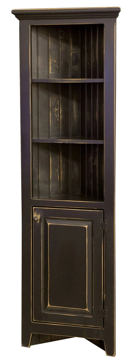 Armoire d'angle en pin