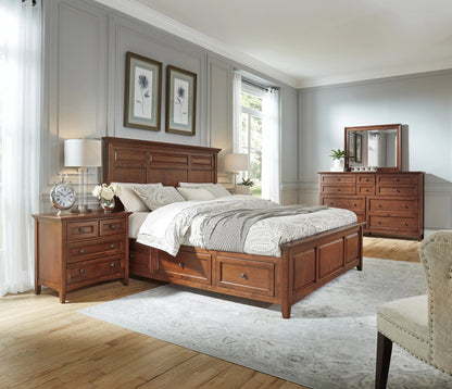 Table de chevet à 4 tiroirs Mckenzie