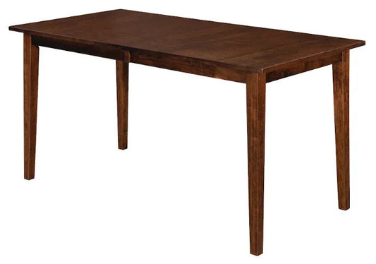 Table rectangulaire à pieds coniques