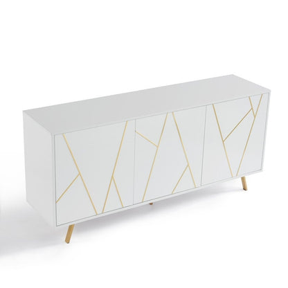 63'' W Wood Buffets and Sideboards Storage Cabinet