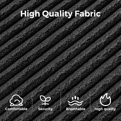 8 Corduroy Folding Couch Sofa Bed,Single