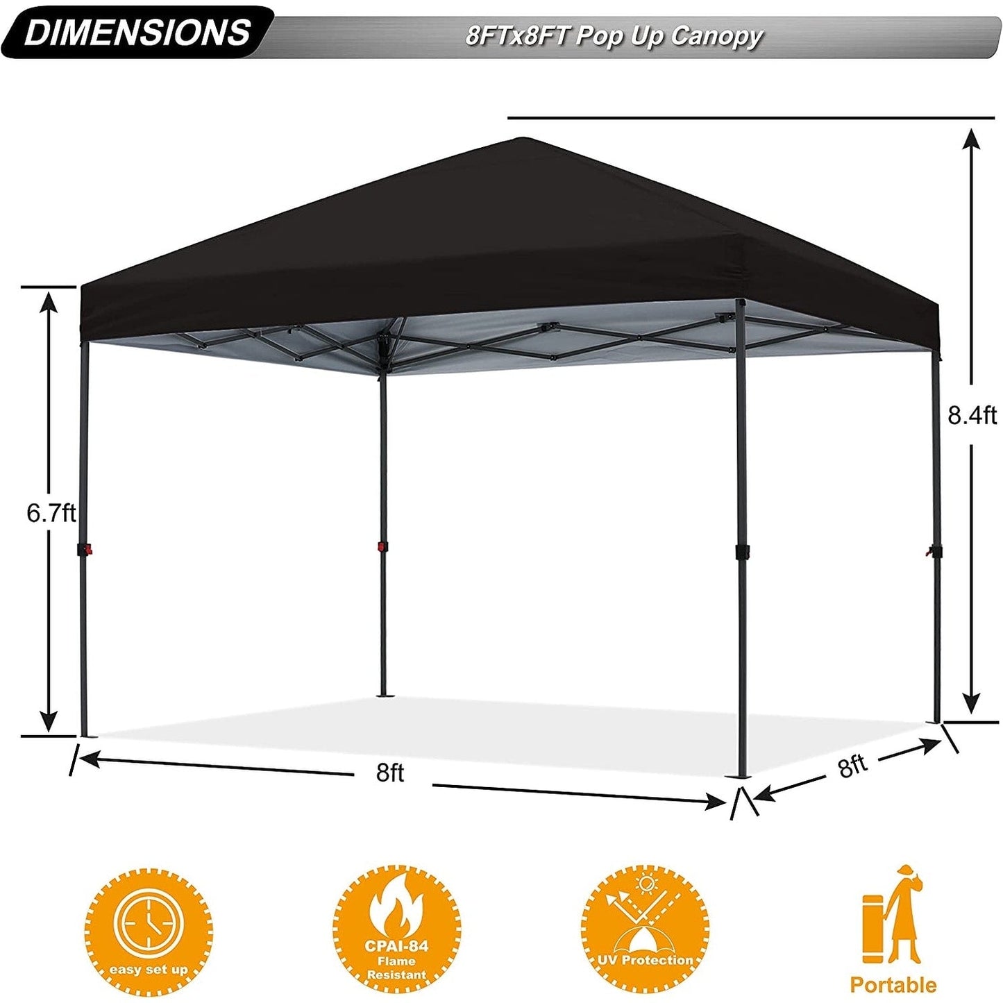 ABCCANOPY Durable Easy Pop up Canopy Tent Outdoor canopy tent