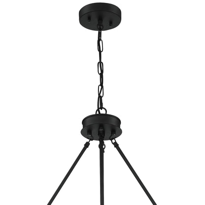 Acroma 12-light Farmhouse 40In Wagon Wheel Chandelier with UL - 40'' D x 138'' H