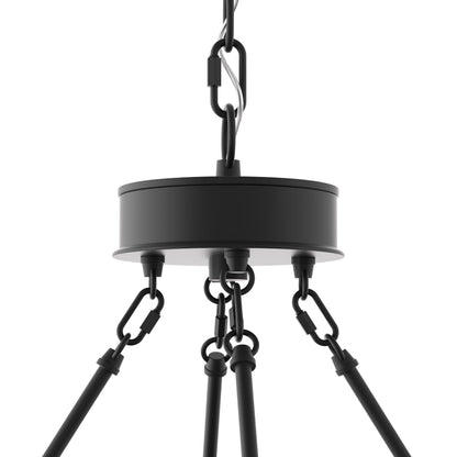Acroma 20-light Modern Farmhouse 40In Round Wagon Wheel Chandelier with UL