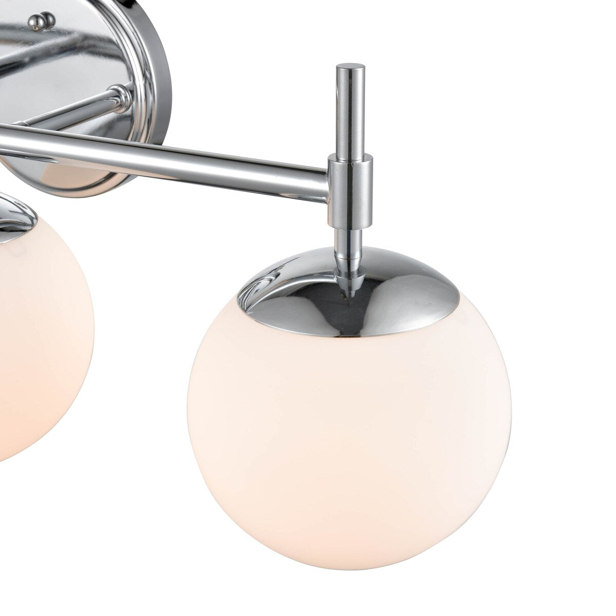 929 Lighting 3 Light Bathroom Vanity Fixture in Multiple Finishes with Opal Glass Shades