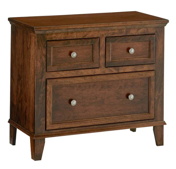 Table de chevet Belmont à 3 tiroirs