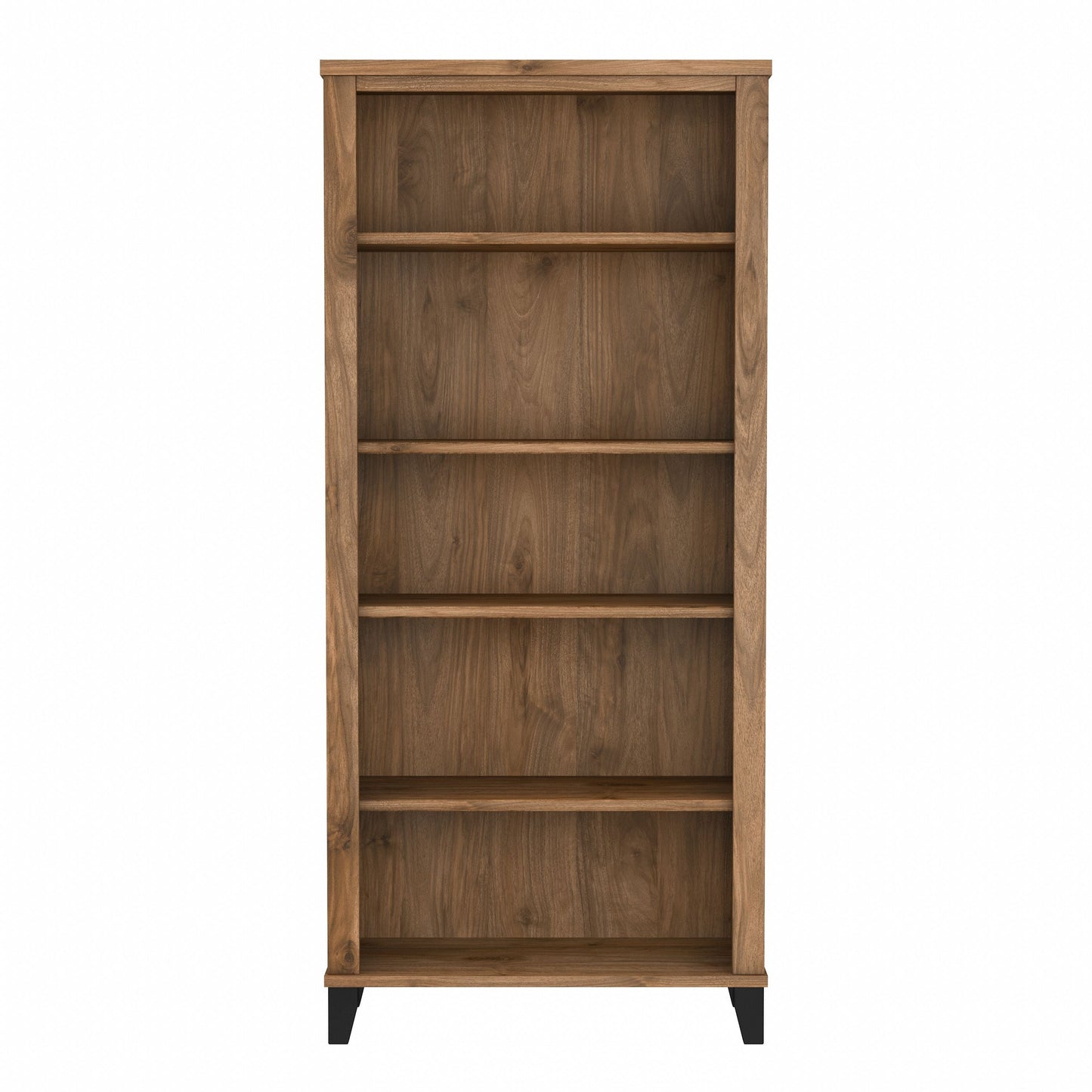 Bush Furniture Somerset Tall 5 Shelf Bookcase with Adjustable Shelves