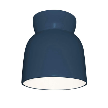 Ceramic Hourglass Flush-Mount