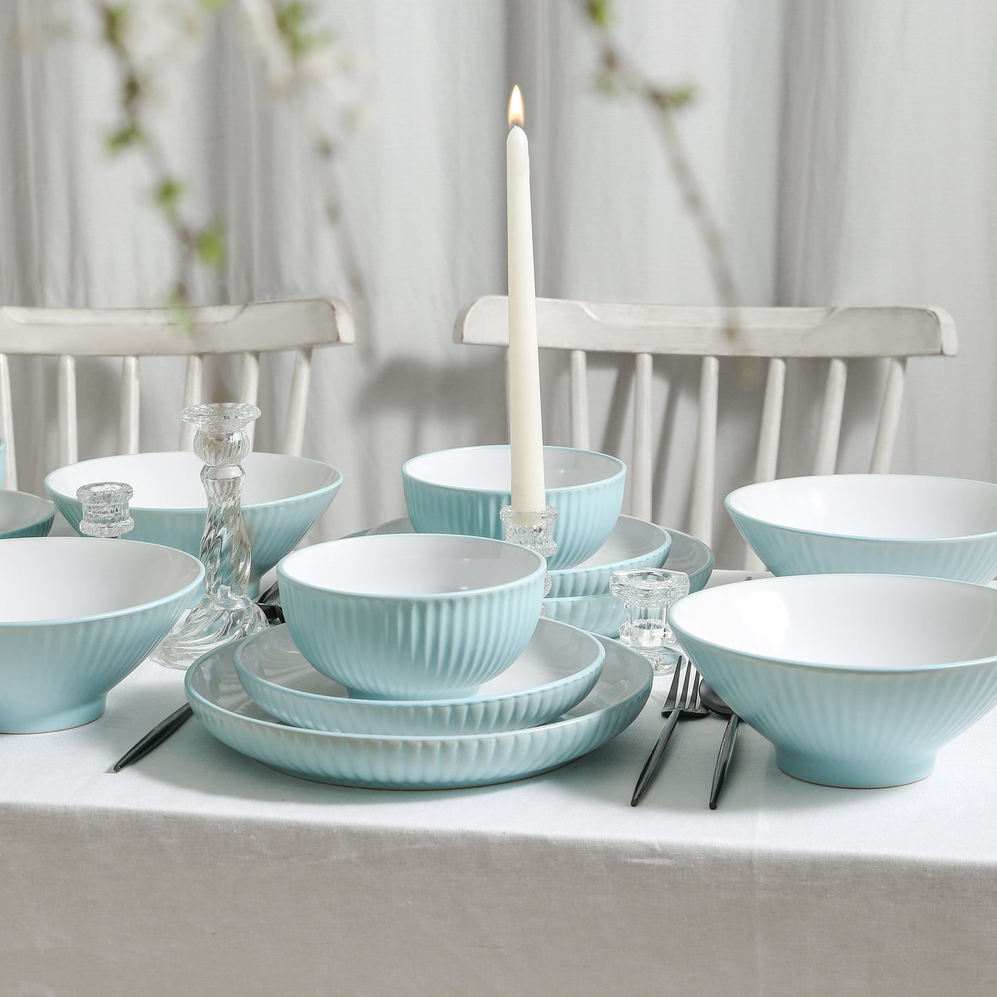 Christian Siriano Lustra Stoneware Dinnerware Set