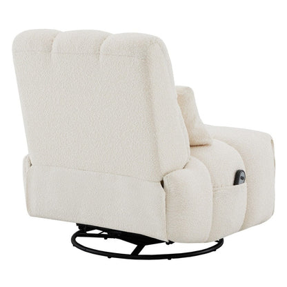 Cole Power Recliner Chair Swivel Glider with Lumbar Support
