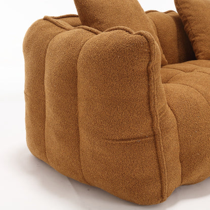 Comfortable square recliner sofa
