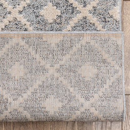 Custom Size Runner Harlow Trellis Modern Hallway Stair Rug