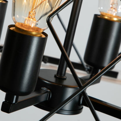 Dimmable 4-Light Farmhouse Chandeliers Light for Dining Room No Bulb