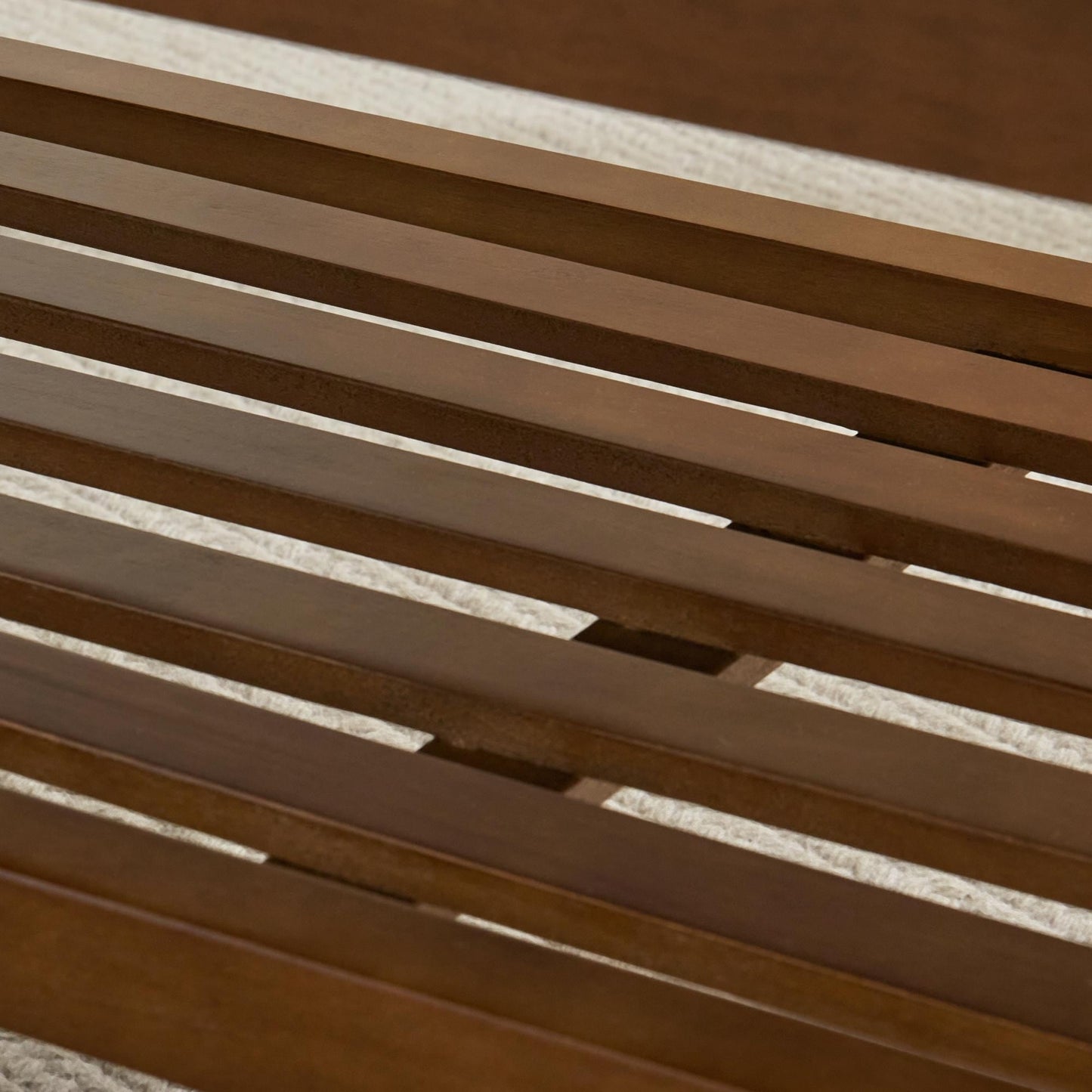 Entryway Shoe Bench Storage Bench Fabric Solid Wood, 43-inch Upholstered Bench for Living Room, Bedrooms