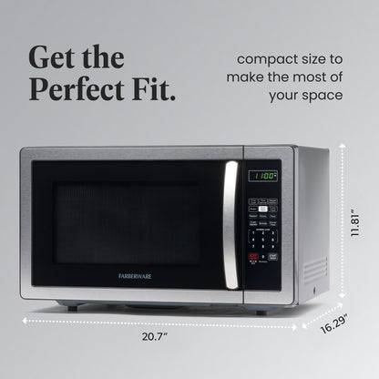 Farberware Classic 1.1 Cu. Ft. 1000-Watt Microwave Oven