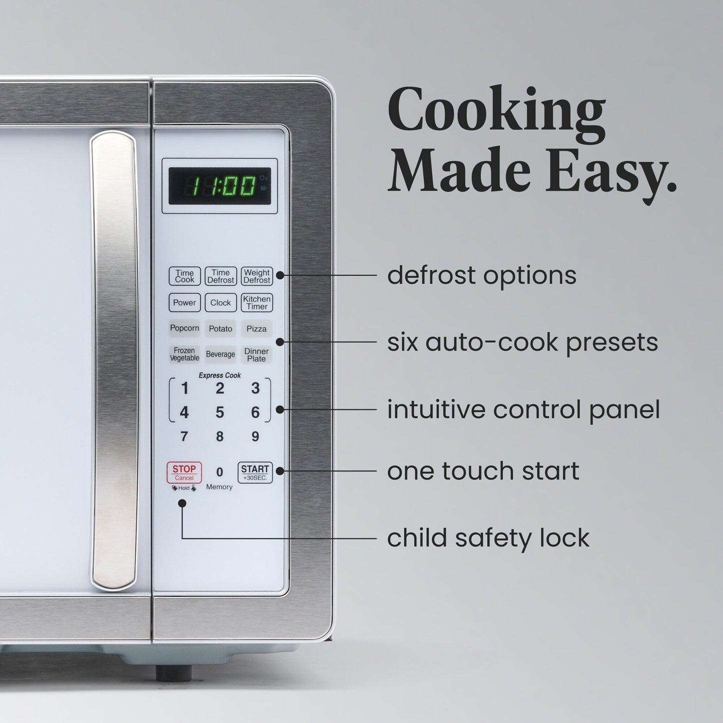 Farberware Classic 1.1 Cu. Ft. 1000-Watt Microwave Oven