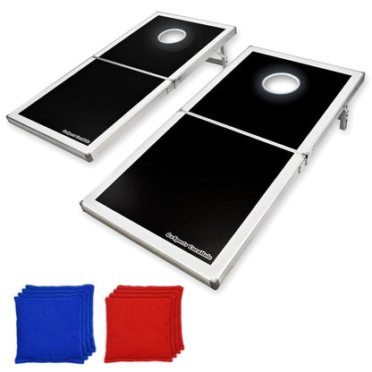GoSports Regulation Size LED Light-up Cornhole Set