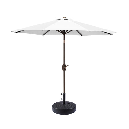 Holme 9-foot Patio Umbrella and Base Stand