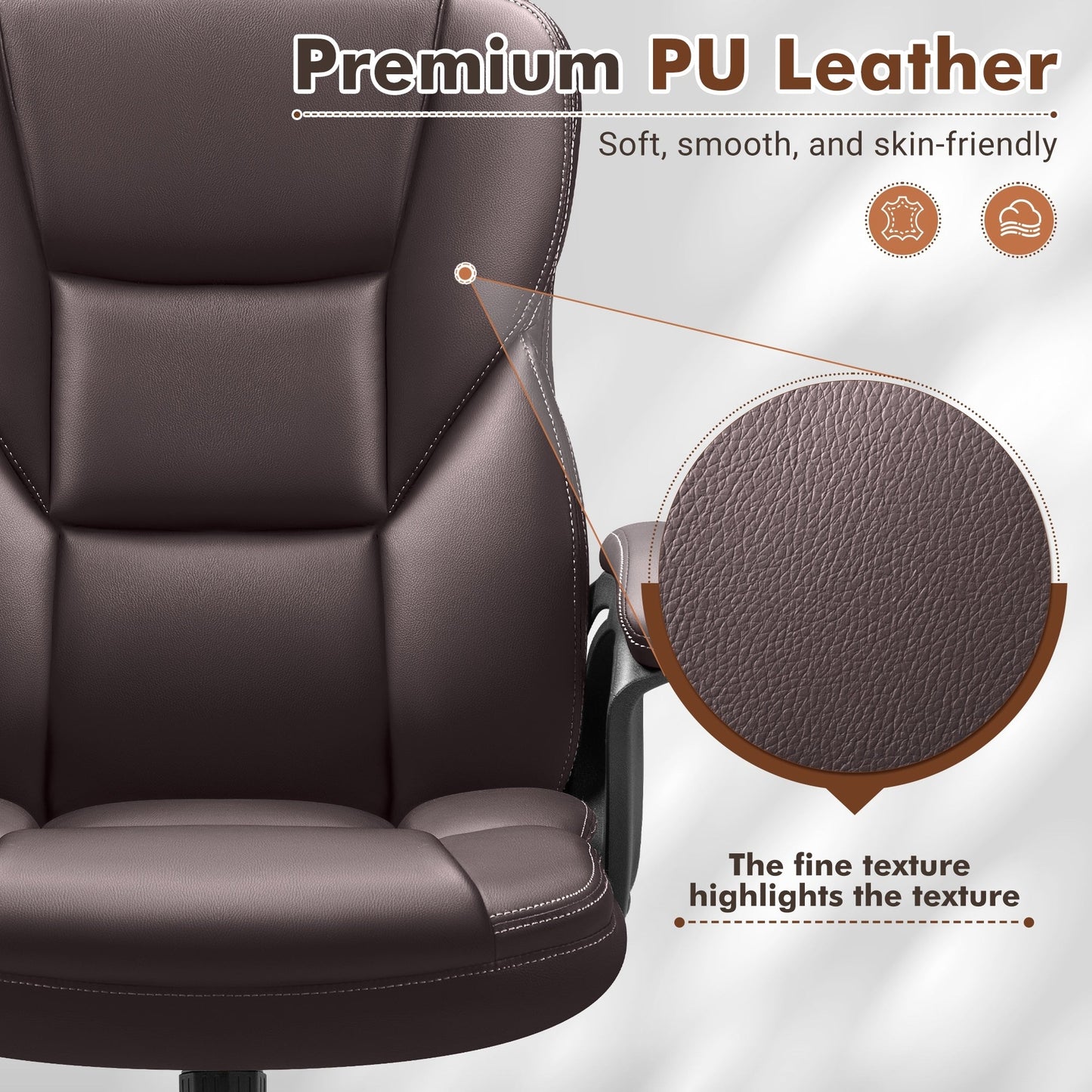 Homall Office Desk Chair High Back Executive Ergonomic Computer Chair