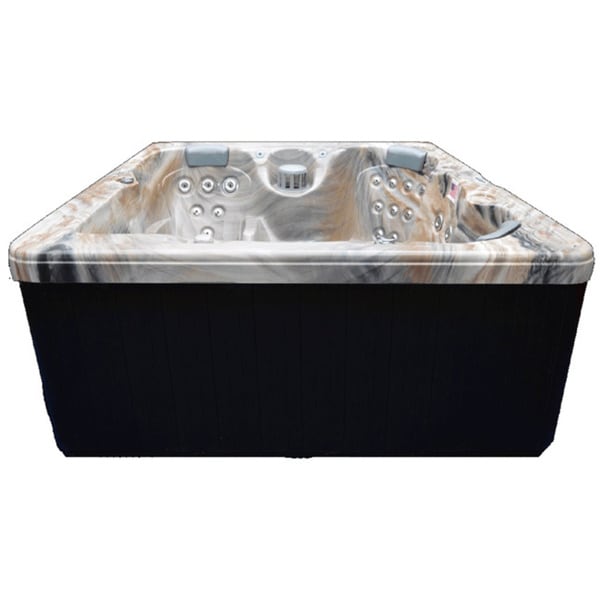 Home and Garden Spas 5-person Hot Tub 51-jet Spa with Ozone System - 80x80x34