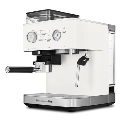 KitchenAid Semi Automatic Espresso Machine with Burr Grinder, KES6551