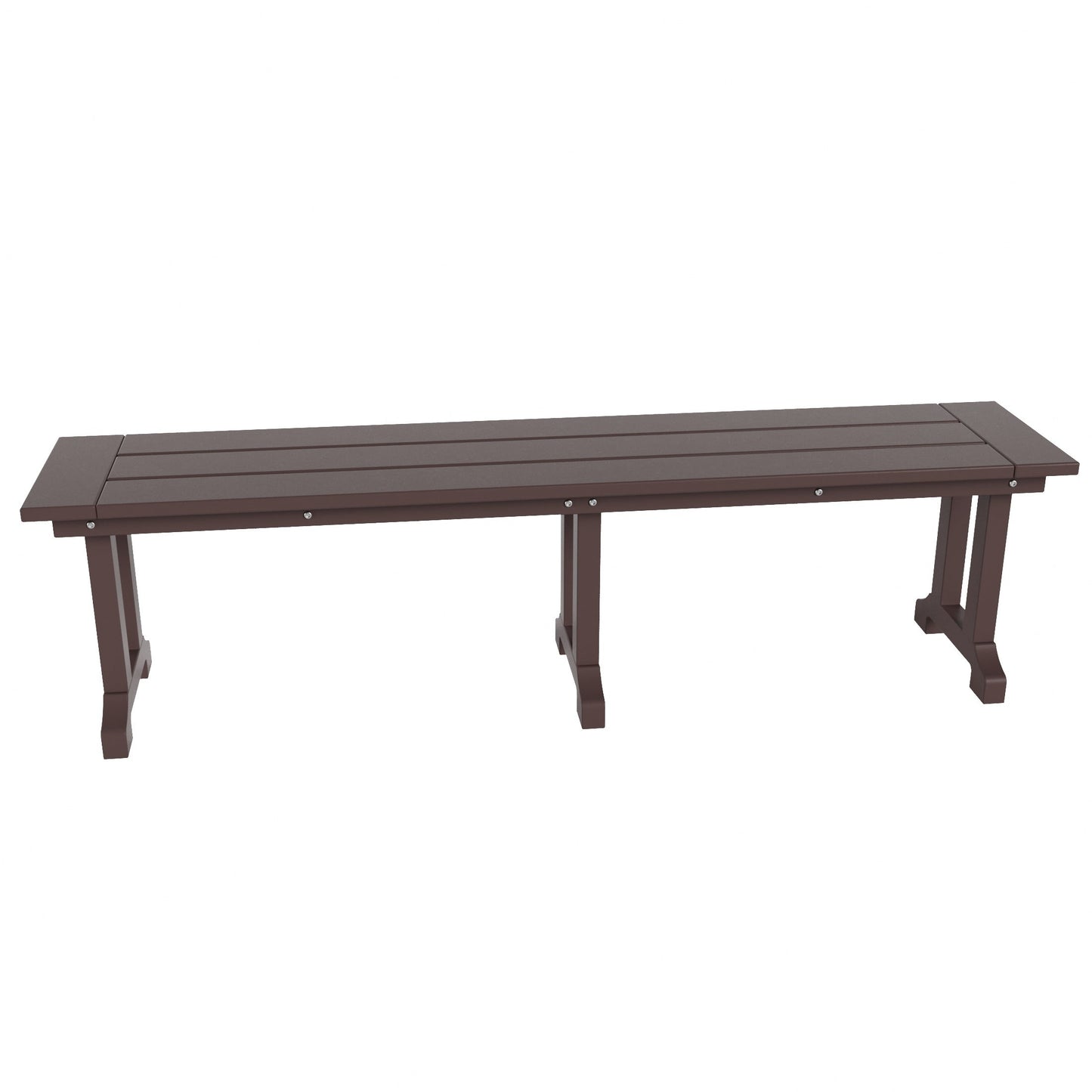 Polytrends Laguna Hdpe All Weather Outdoor Patio 65 Bench