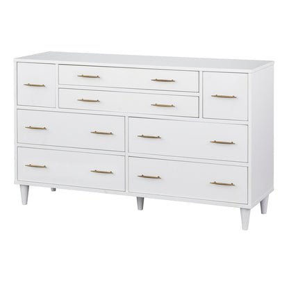 Lifestorey Ana 8-Drawer Mid-Century Modern Dresser