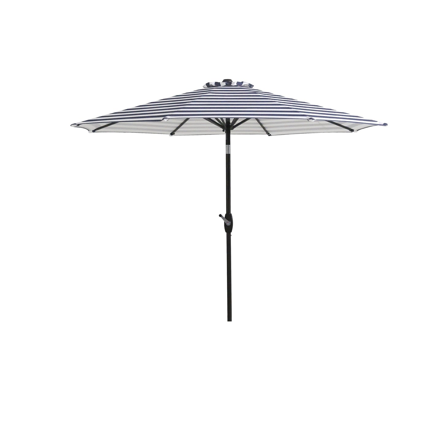 Lopes 9-foot Patio Umbrella with Bronze Finish Base Weight Stand Included