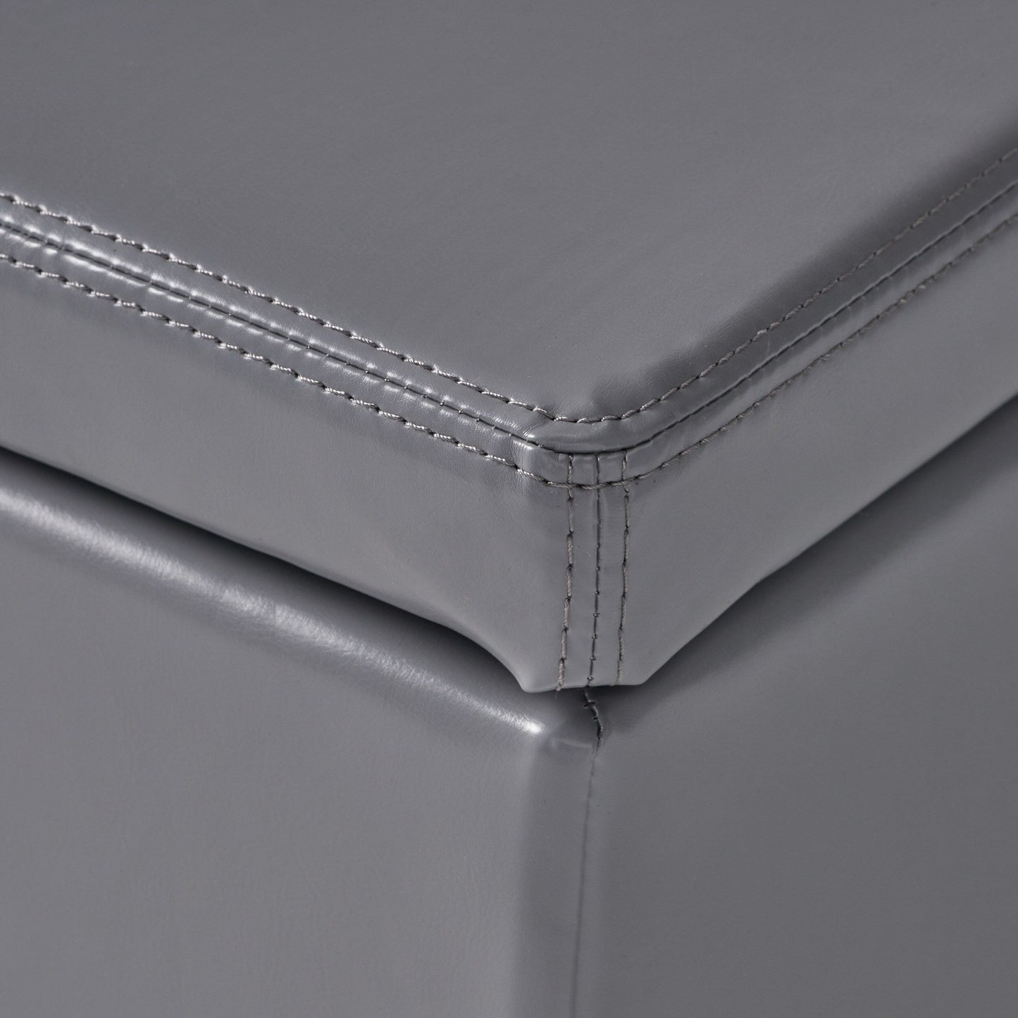 Lucinda Faux Leather Storage Bench by Christopher Knight Home - 51.25 L x 17.50 W x 16.25 H