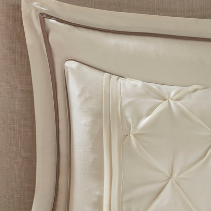 Madison Park Essentials Loretta 24-Piece Room in a Bag with Window Panels and Sheet Set