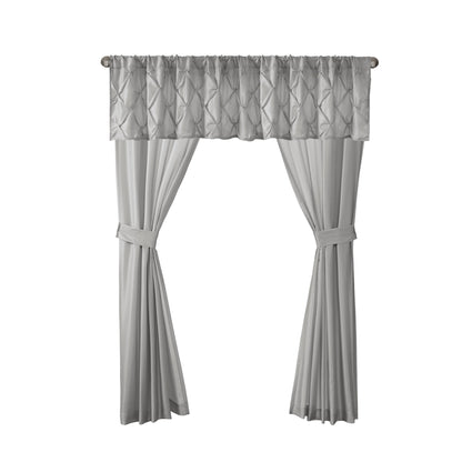 Madison Park Essentials Loretta 24-Piece Room in a Bag with Window Panels and Sheet Set