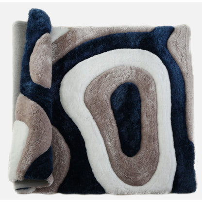 Mateos Shag Abstract Designed Area Rug